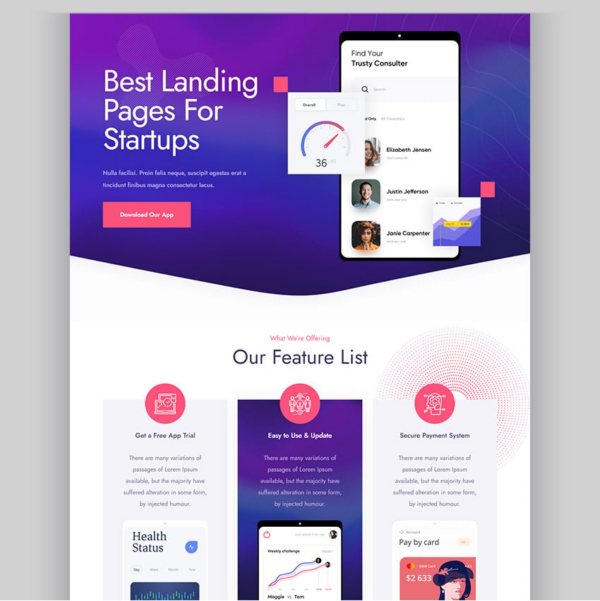 Landing Page